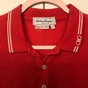 Salvatore Ferragamo Logo Polo Shirt